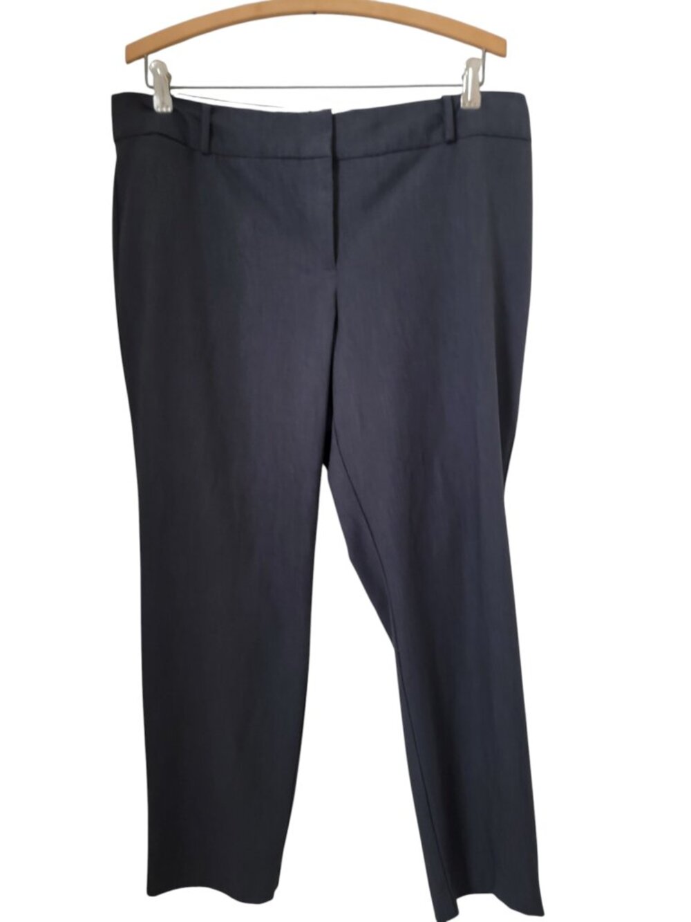Liz Claiborne Petite Career, Size 14P "Emma" Charcoal Gray Trousers
